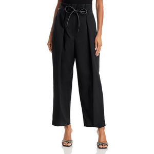 3.1 Phillip Lim Wide Leg Black Origami Pants Size 0