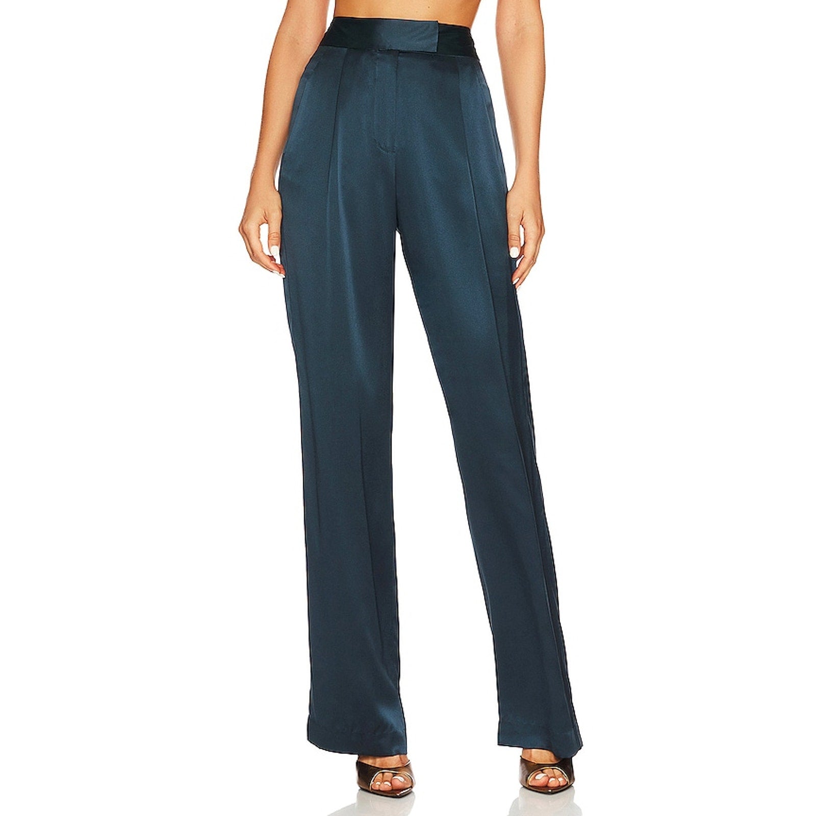 The Sei Green Wide Leg Trouser Size 6 - NWT