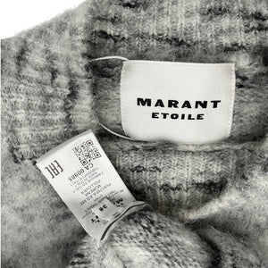 Isabel Marant Fuzzy Gray Morena Sweater Size 36 EU / 4 US