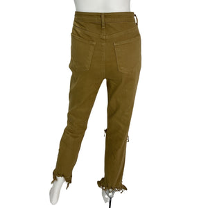 L'agence Distressed Sahara High Line Skinny Denim Jeans Size 28