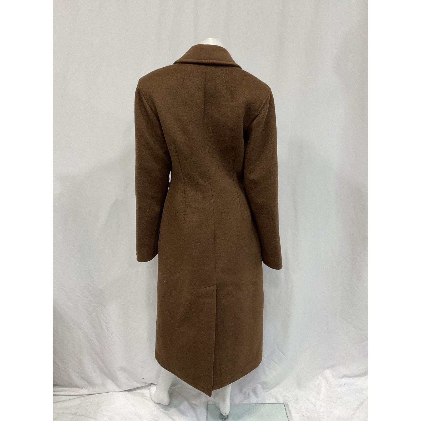 L'Academie X 'Marianna' Brown Long Coat Size S