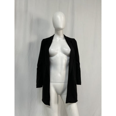 Allsaints 'Aleida' Black Modal Jersey Blazer Size 0