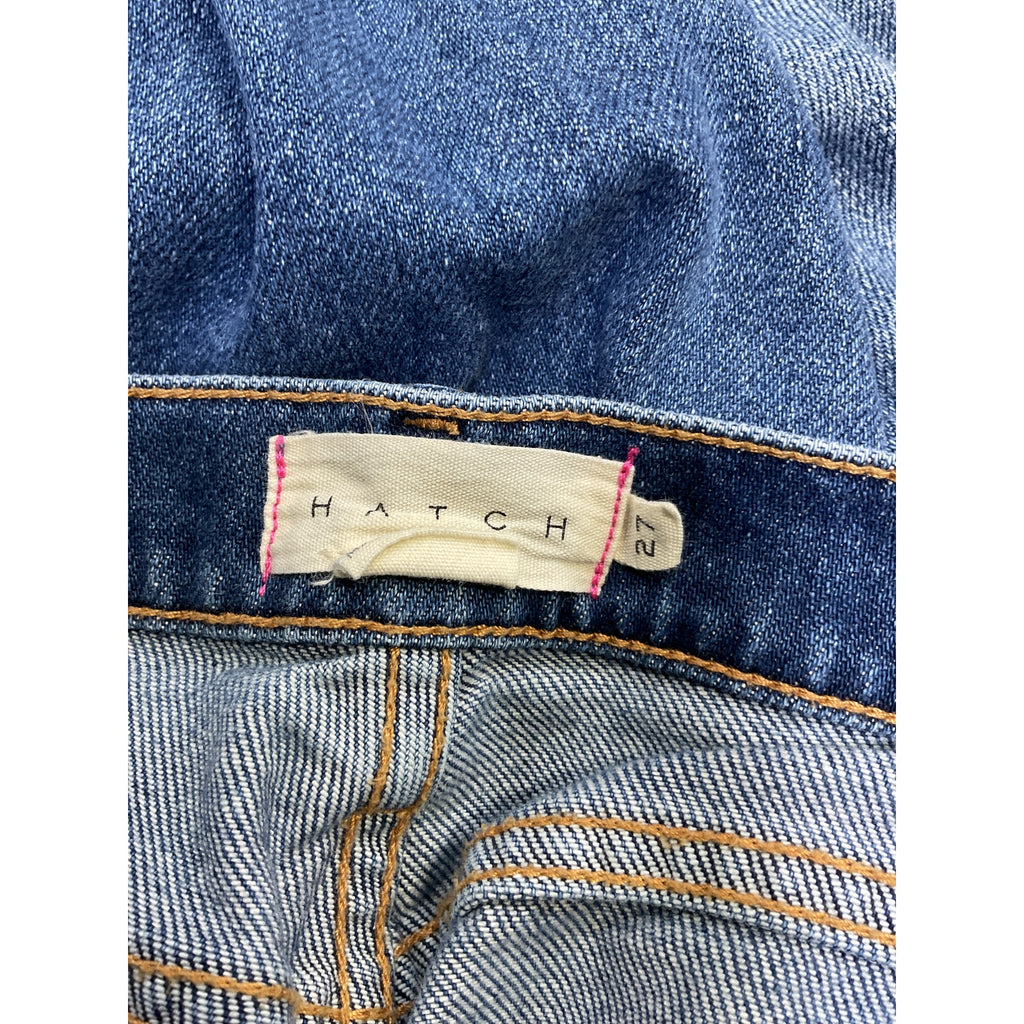 Hatch 'The Crop' Blue Maternity Denim Jean Size 27