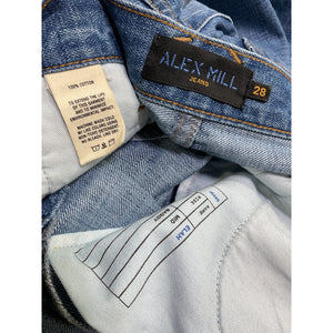 Alex Mill 'Ella' Blue Cotton Arc Denim Jean Size 28