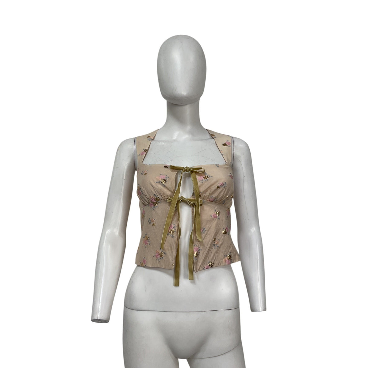 Reformation 'Azalea' Cream Rayon Top Size 0