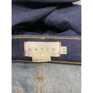 Hatch 'The Slim' Maternity Blue Denim Jean Size 27