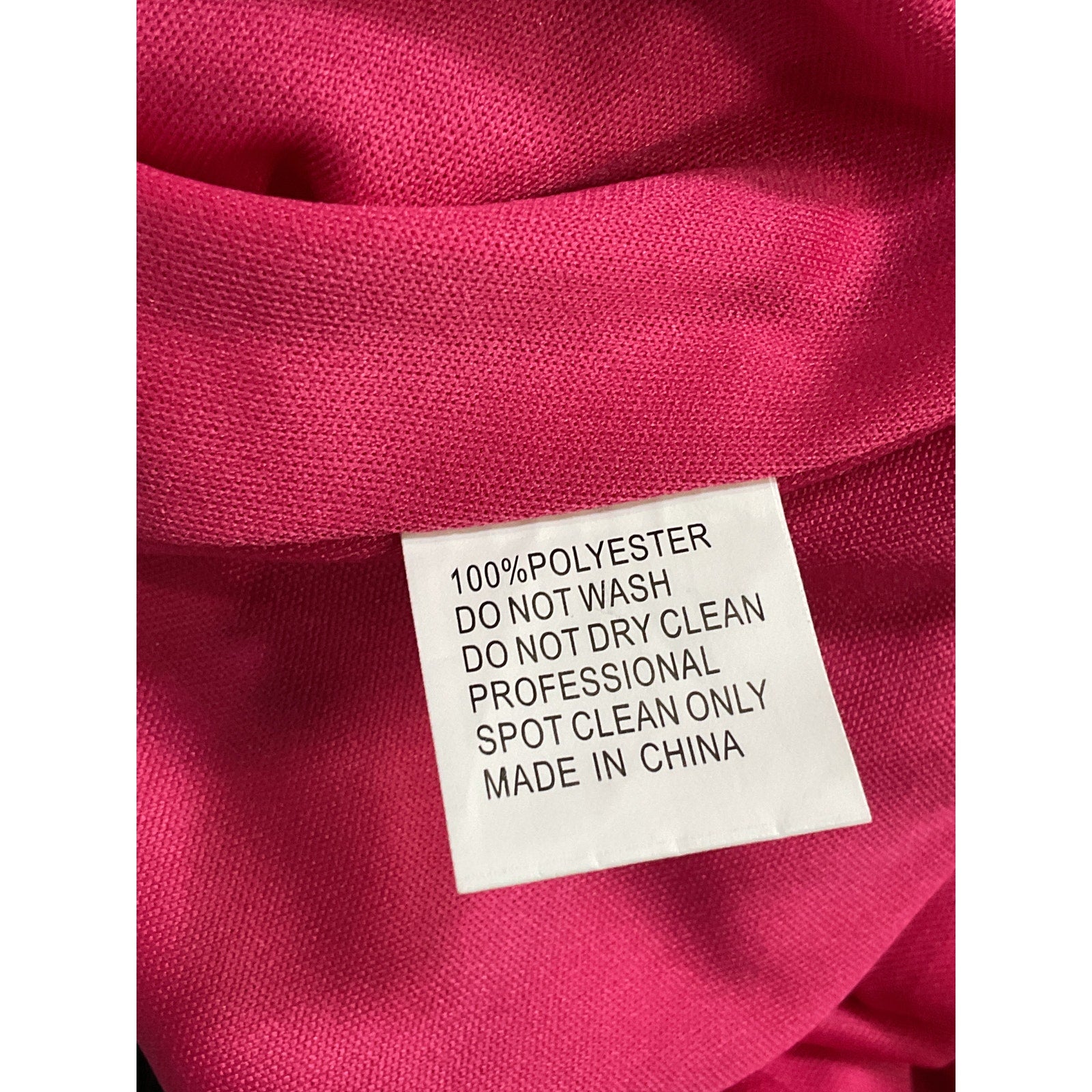 Mac Duggal 'Rhinestone' Pink Strap Satin Mini Dress Size 8