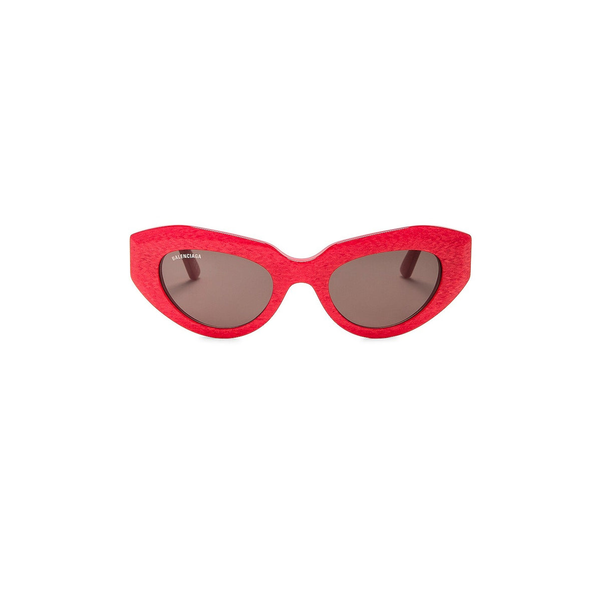 Balenciaga Cat Eye Red Acetate Sunglasses