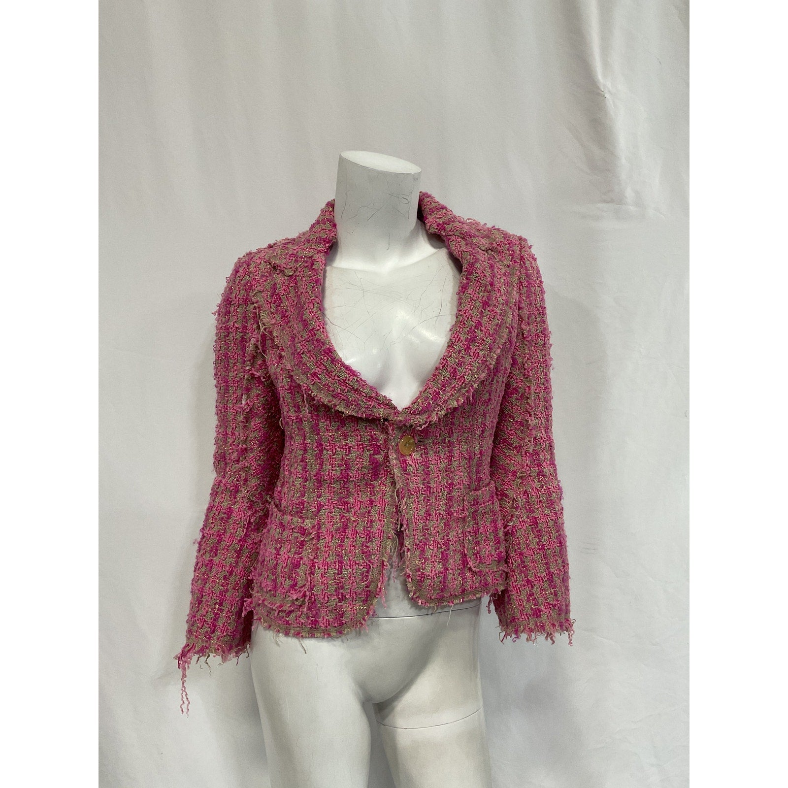 Junya Watanabe Comme Des Gar�ons Pink 'Vintage 2009' Evening Jacket Size XS