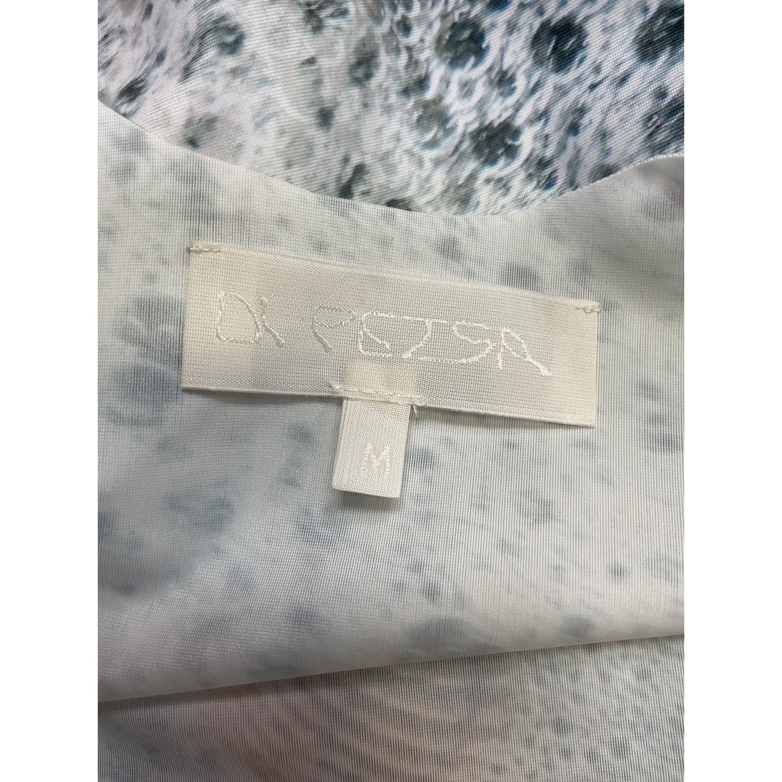 Di Petsa 'Sea Foam' Blue Crop Top Size M - NWT