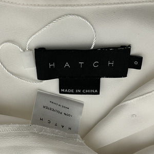 Hatch Classic White Savannah Blouse Size 0