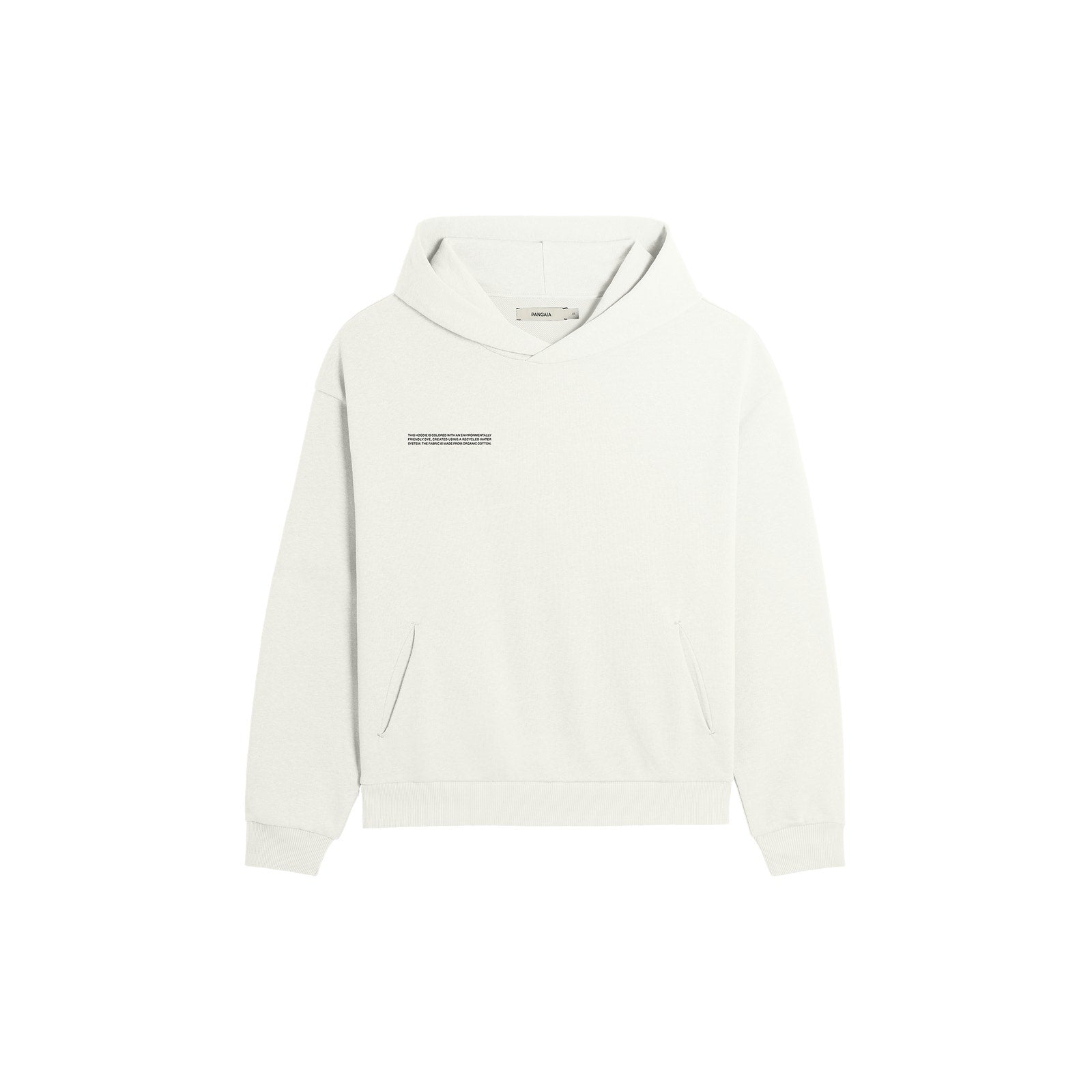 Pangaia '365' Off-White Cotton Midweight Hoodie Size S