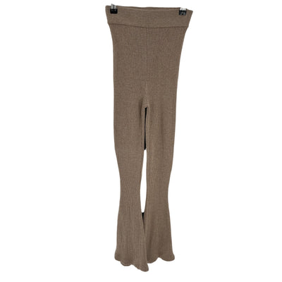 L'Academie Ribbed Beige Mattia Pants Size XS