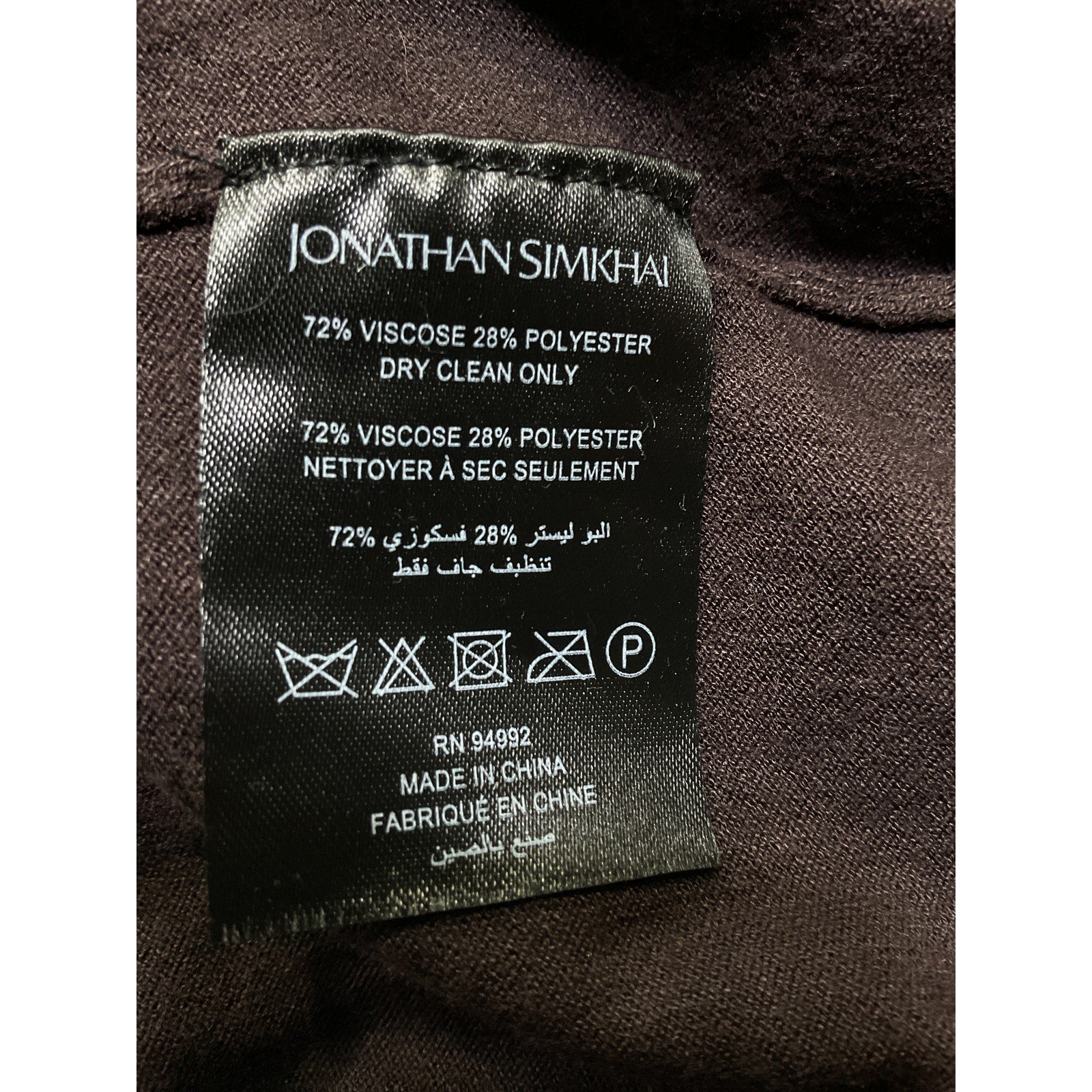 Simkhai 'Mariel' Black Beaded Embellishments Mini Dress Size XS - NWT