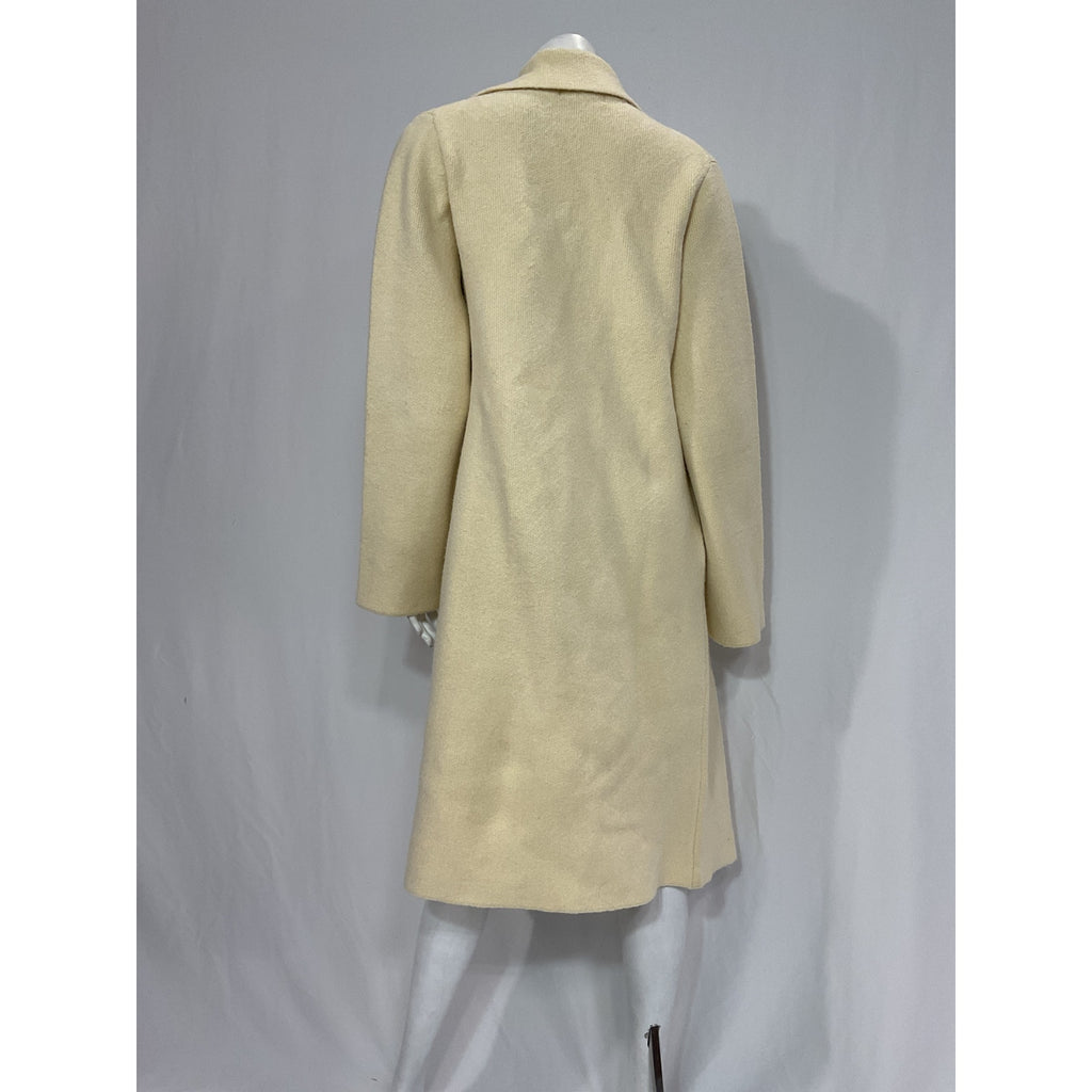 L'Academie 'London' White Cardigan Size S