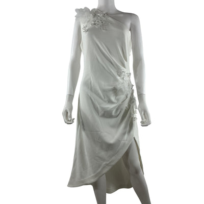 Elliatt Embellished Cream Astoria Dress Size L