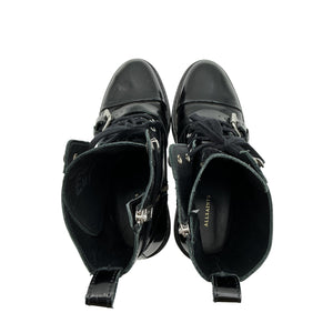 Allsaints 'Donita' Black Leather Boot Size 8