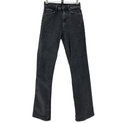 Mother High Rise Black Rider Skimp Straight Leg Denim Jeans Size 24