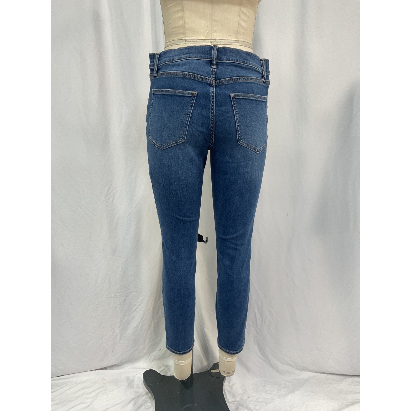 Hatch The Slim Maternity Blue Cotton Denim Jean Size 30