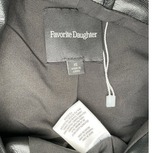 Favorite Daughter Sleek Black Margot Jacket Size XS