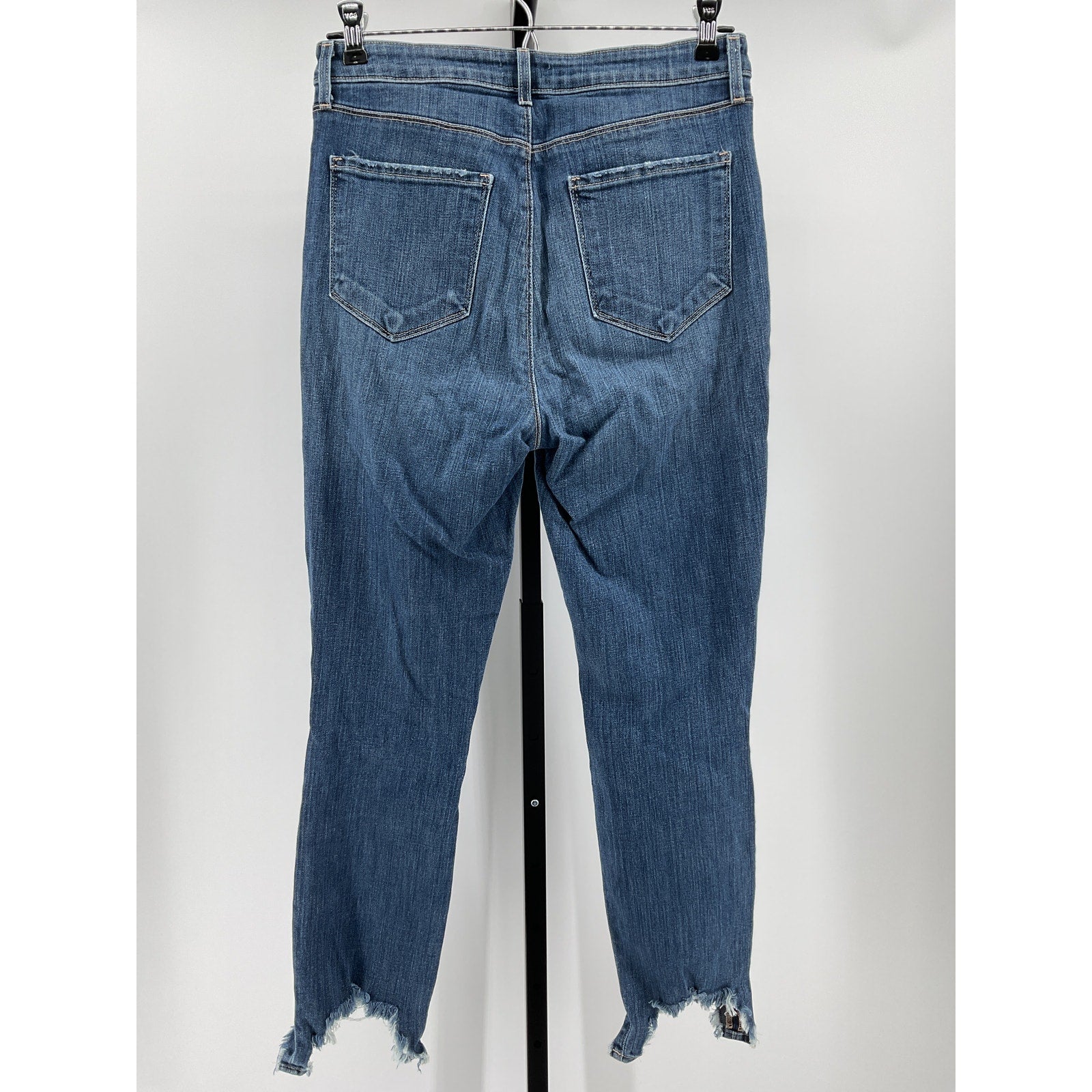 L'Agence High Line Blue High Rise Skinny Dest Jean Size 30
