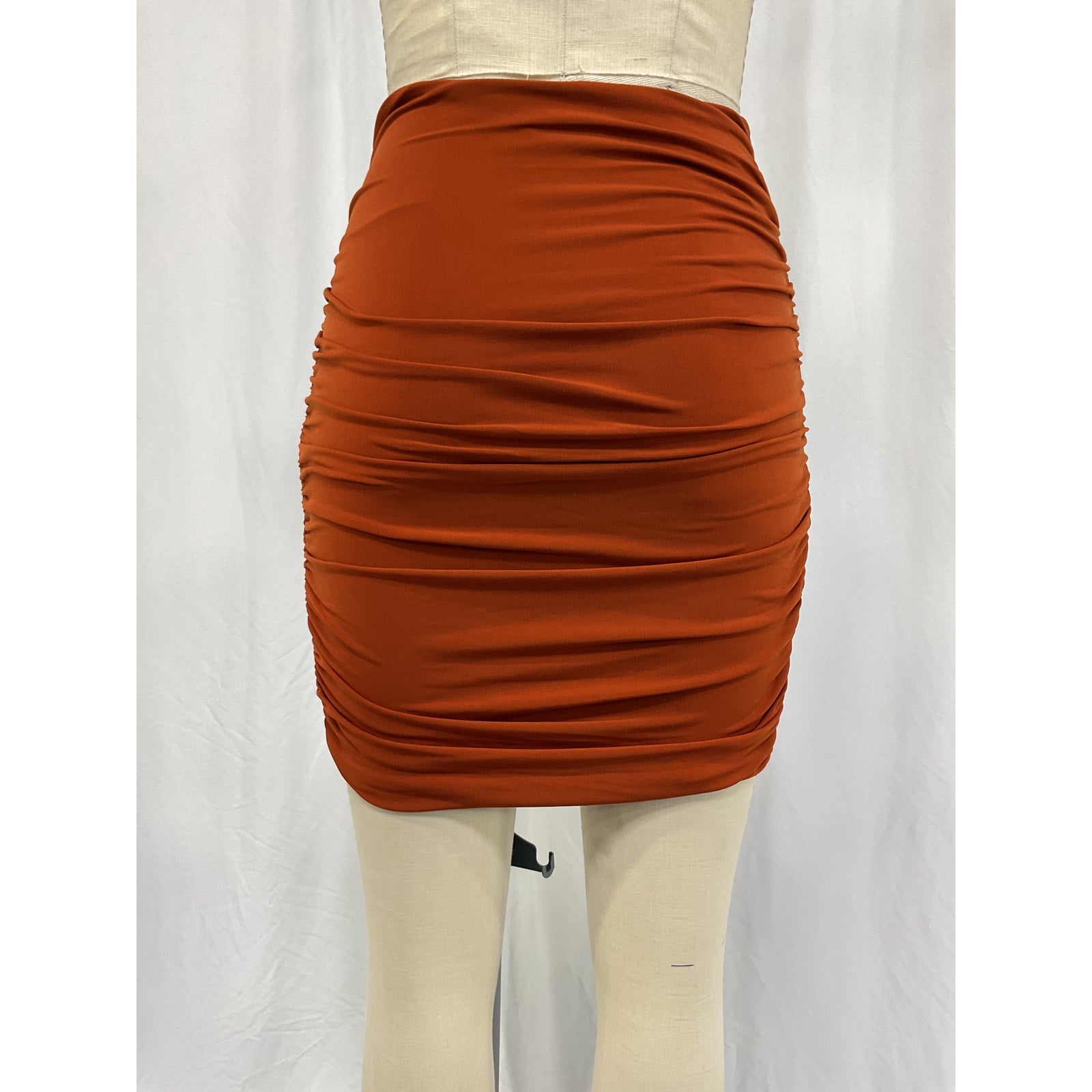 Majorelle 'Destiny' Brown Polyester Mini Skirt Size XXS - NWT