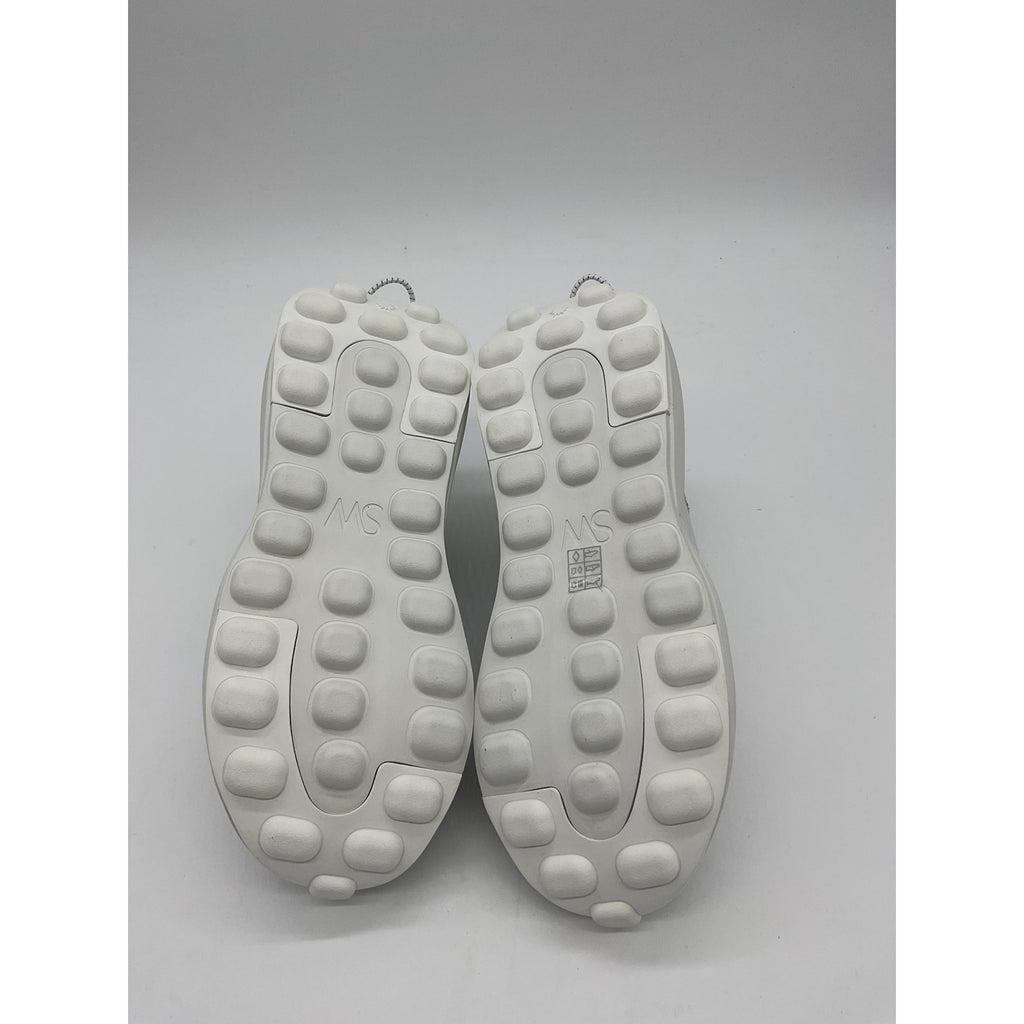Stuart Weitzman White Leather Sw 1 Sneaker Size 6 - NWT