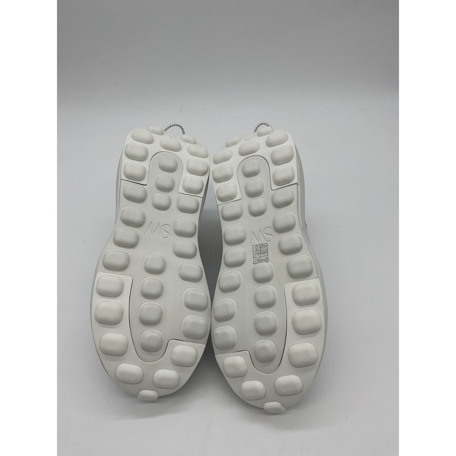 Stuart Weitzman White Leather Sw 1 Sneaker Size 6 - NWT