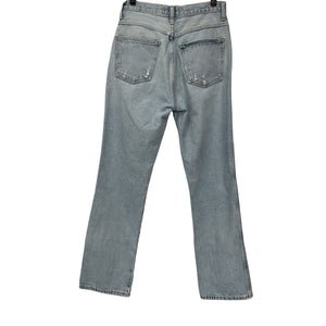 Agolde Classic Riptide Pinch Waist High Rise Kick Denim Jeans Size 26