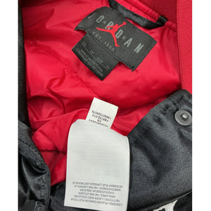 Jordan Classic Black Varsity Bomber Jacket Size XS