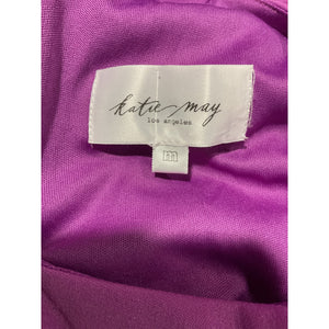 Katie May 'Cairo' Purple Polyester Gown Size M
