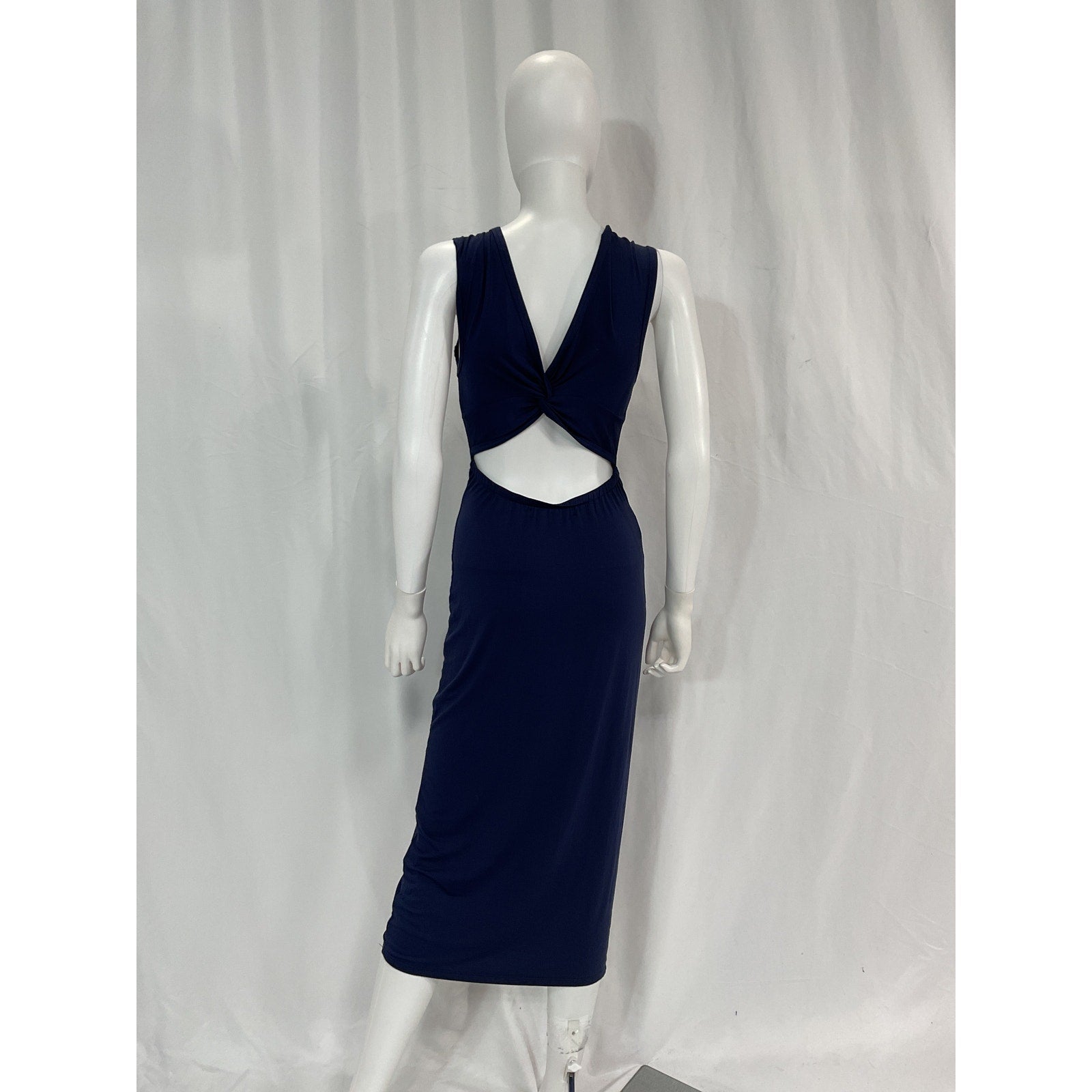 House Of Harlow 1960 'Iliana' Black Back Cut Out Maxi Dress Size XS