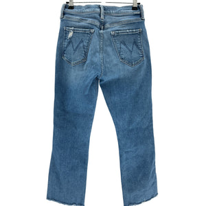 Mother Distressed Blue Tripper Ankle Denim Jeans Size 28