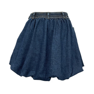 Neiman Marcus Chic Blue Steph Skirt Size 0 NWT