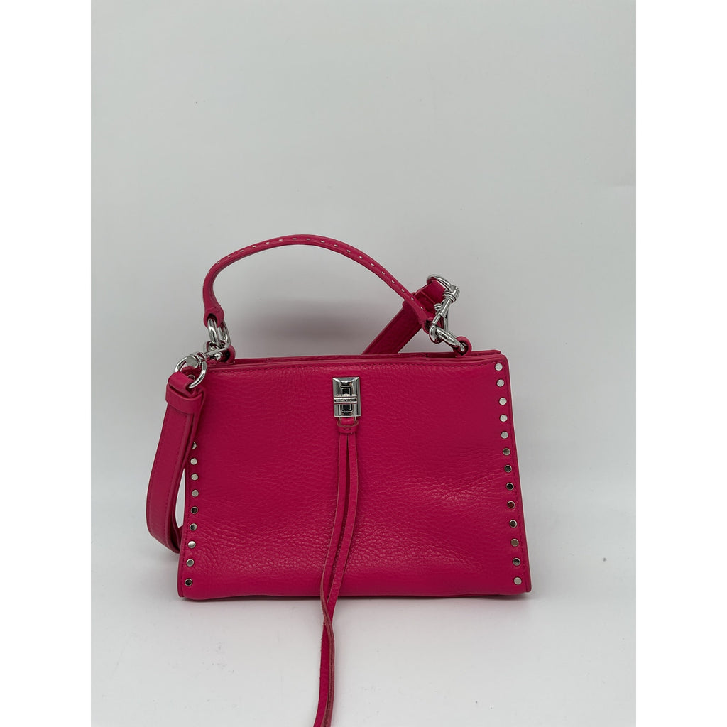 Rebecca Minkoff 'Darren' Pink Small Leather Satchel