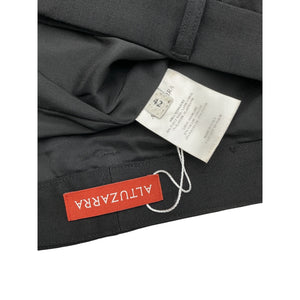 Altuzarra Sleek Black Zola Skirt Size 42 FR / 10 US