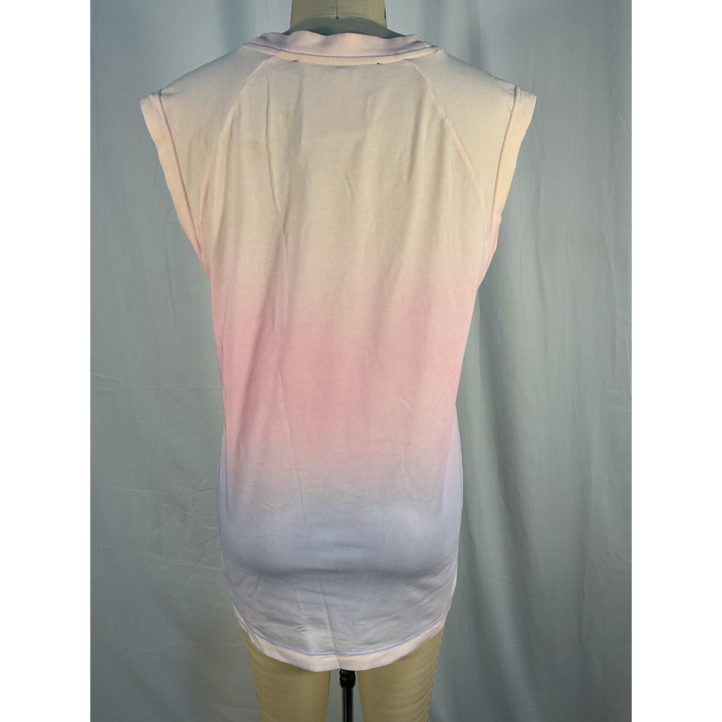 Acne Studios 'Graphic' Pink Cotton Tank Size S