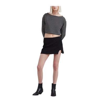 The Frankie Shop Sleek Black Chester Size L Skirt