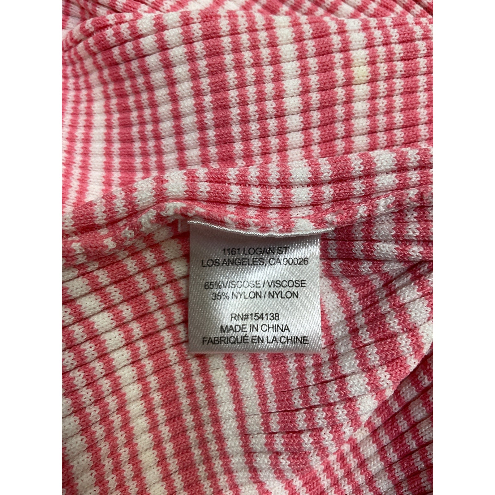 Staud 'Shoko' Pink Viscose Sweater Size XS