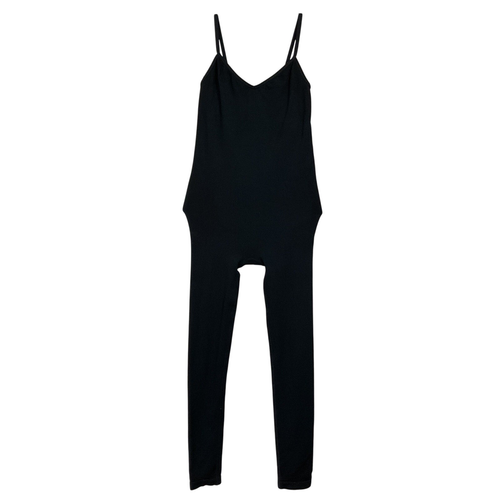 Hatch The Body Black Nylon Rib Unitard Size XS