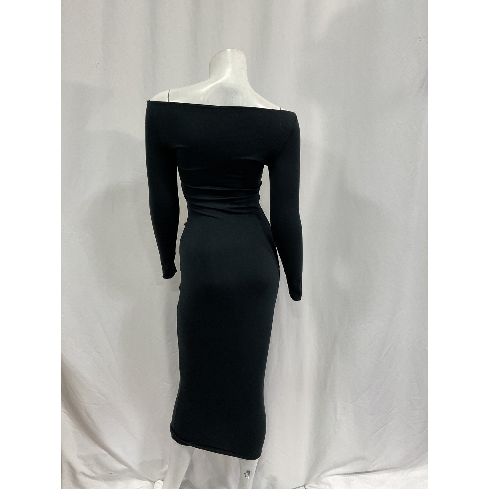 Ser.O.Ya 'Lotus' Black Cut Out Dress Size S
