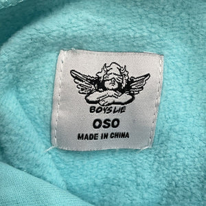Boys Lie Oversized Turquoise Truth Hoodie Size OS