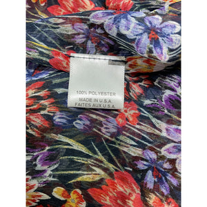 Misa Los Angeles Sheer Multicolor Anahita Dress Size XS
