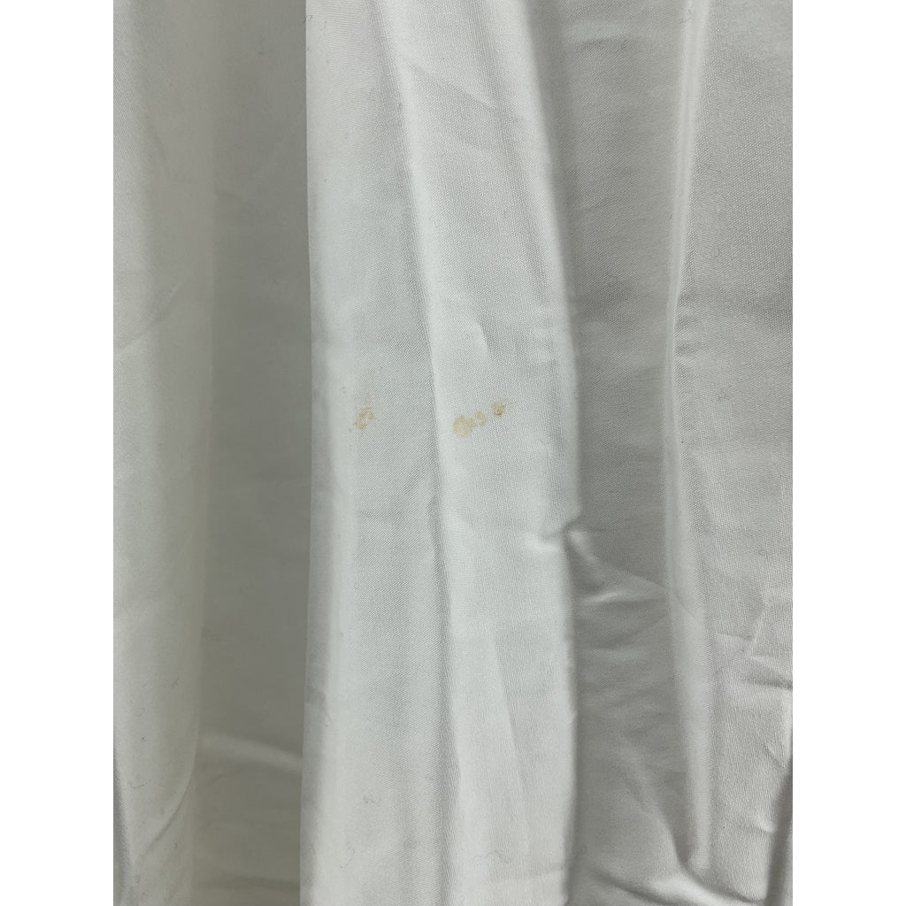 Simkhai 'Stella' White Poplin Maxi Skirt With Knit Yoke Size XS