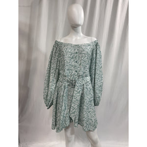 Simkhai 'Bronte' Green Mini Dress Size L
