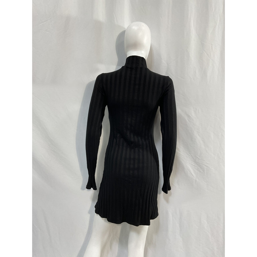 Reformation 'Libra' Black Tencel Dress Size M