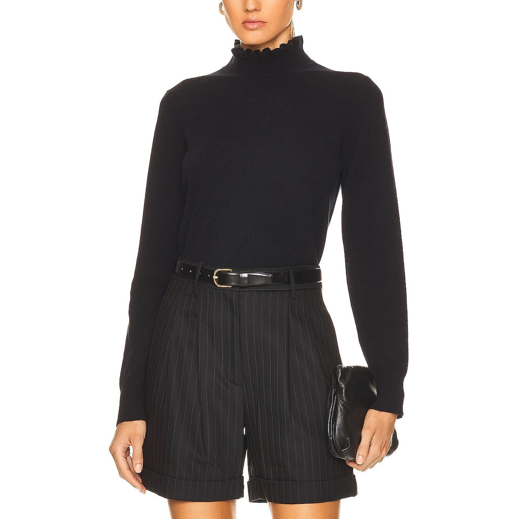 Nili Lotan 'Francis' Black Sweater Size S