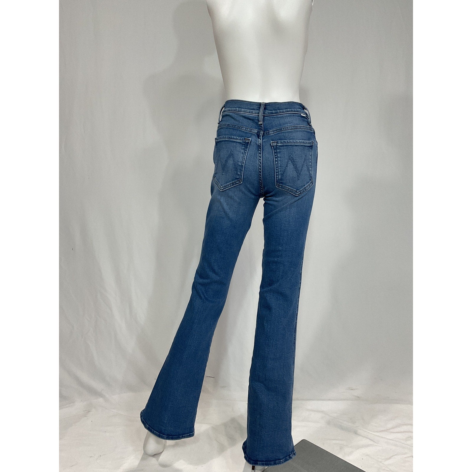 Mother 'The Desperado' Blue Heel Denim Jean Size 24