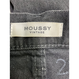 Moussy Vintage Black Murrieta Denim Jeans Size 26