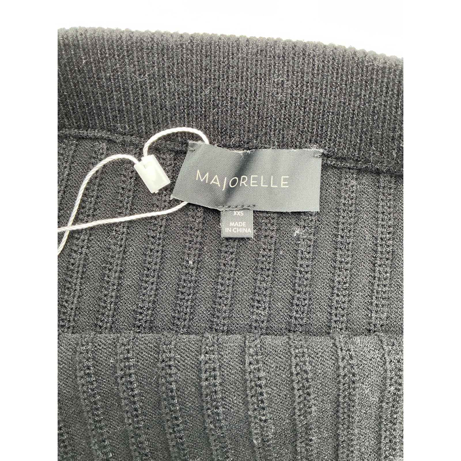 Majorelle 'Brielle' Black Viscose Shorts Size XXS
